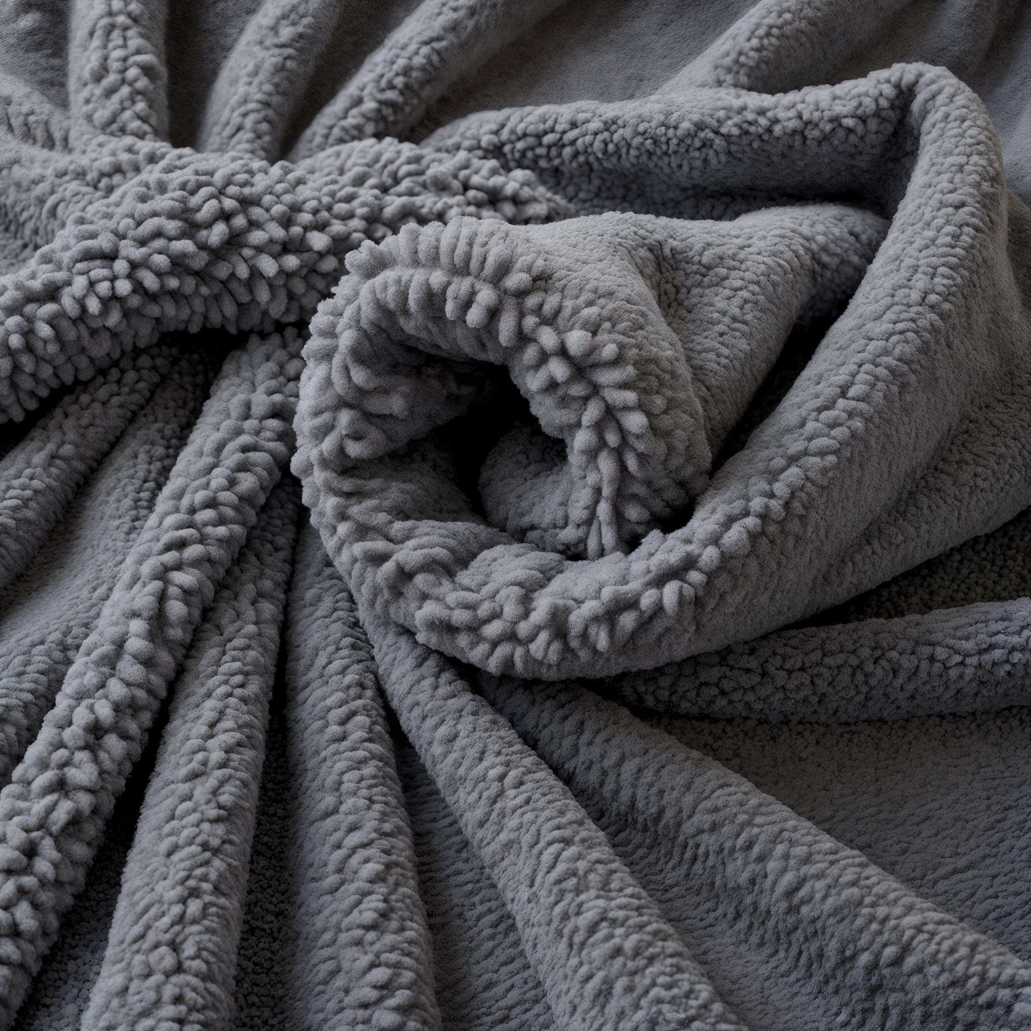 Ultra-Plush Serenity Robe - Deep Grey - Softnss
