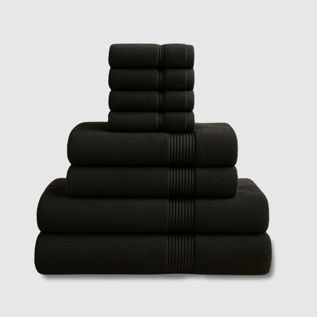 Heavyweight cotton bath bundle | 8pcs - Softnss