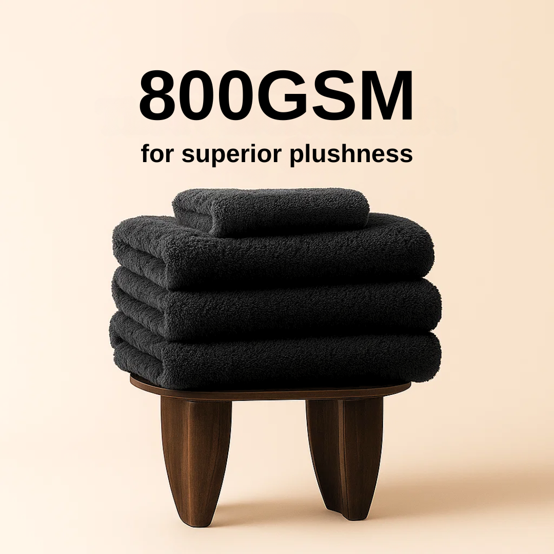 Heavyweight cotton bath bundle | 8pcs - Softnss