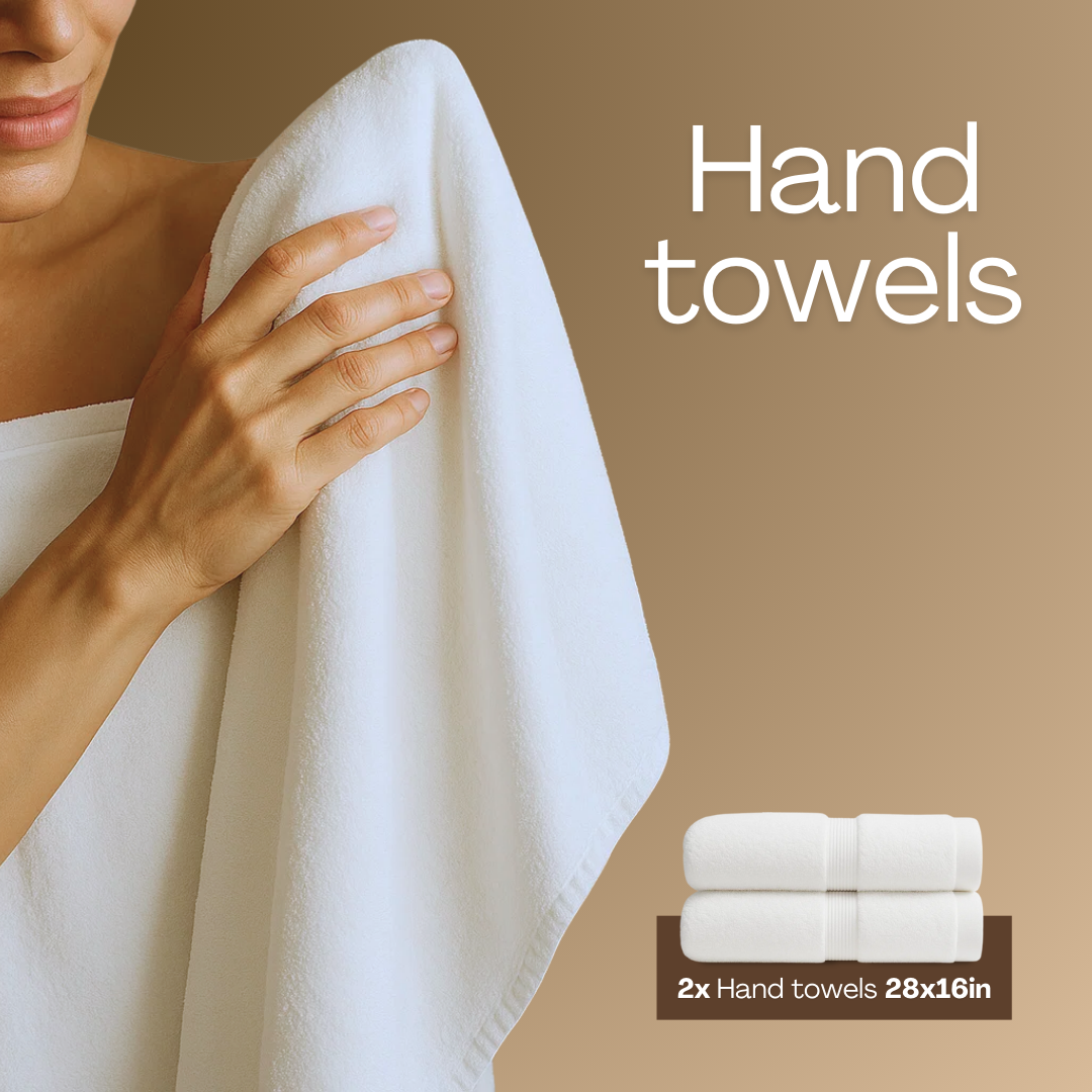 Heavyweight cotton bath bundle | 8pcs - Softnss