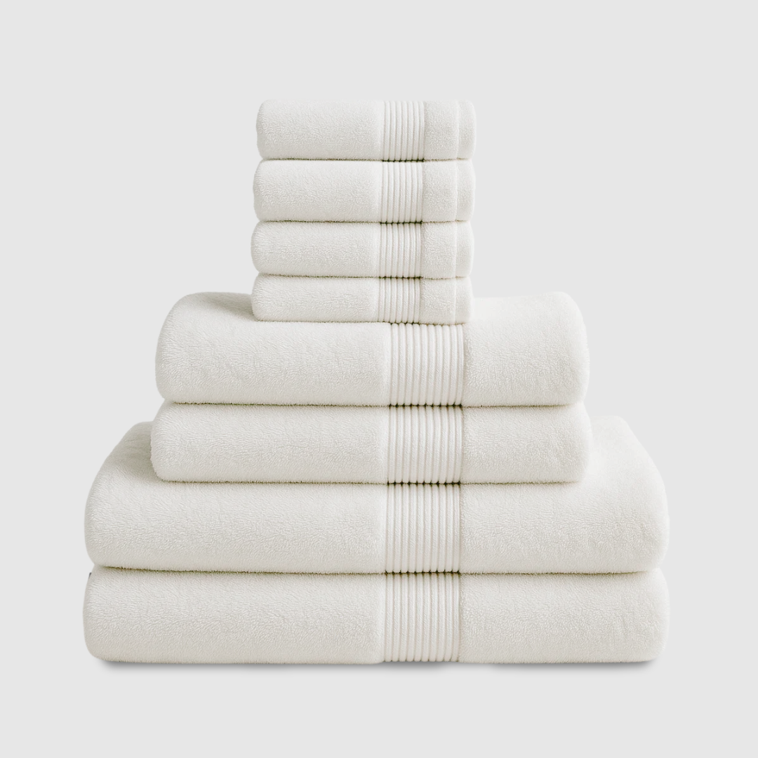 Heavyweight cotton bath bundle | 8pcs - Softnss