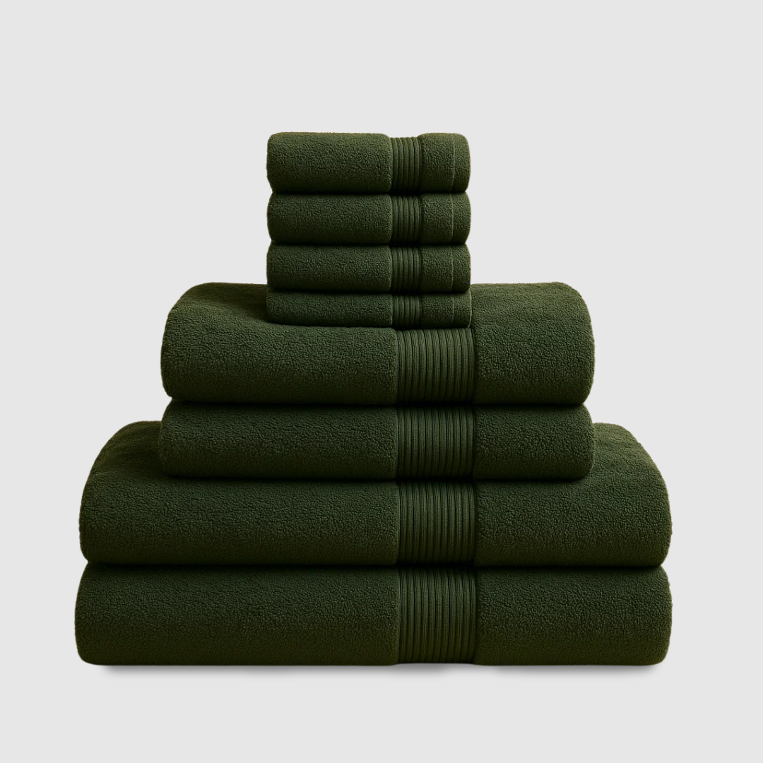 Heavyweight cotton bath bundle | 8pcs - Softnss