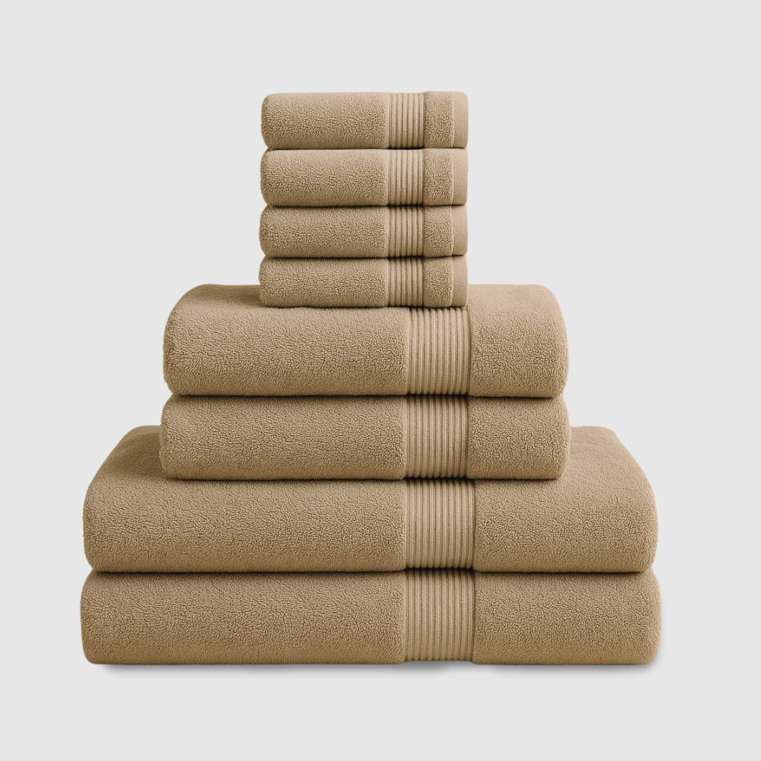 Heavyweight cotton bath bundle | 8pcs - Softnss