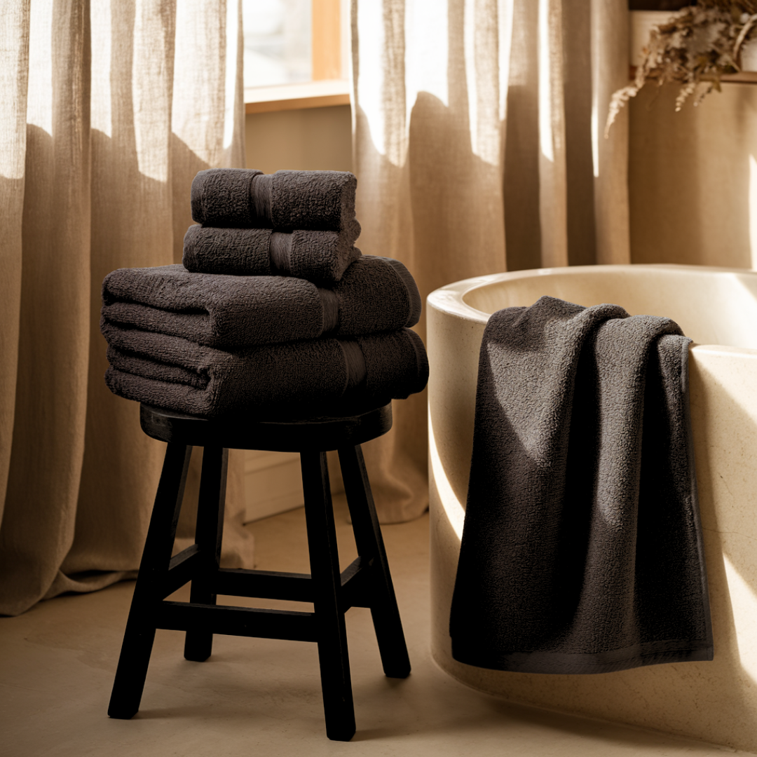 Heavyweight cotton bath bundle | 8pcs - Softnss