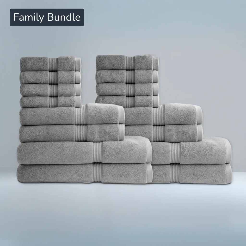 Complete Luxury Family Bath Bundle (Family of 4) - Softnss