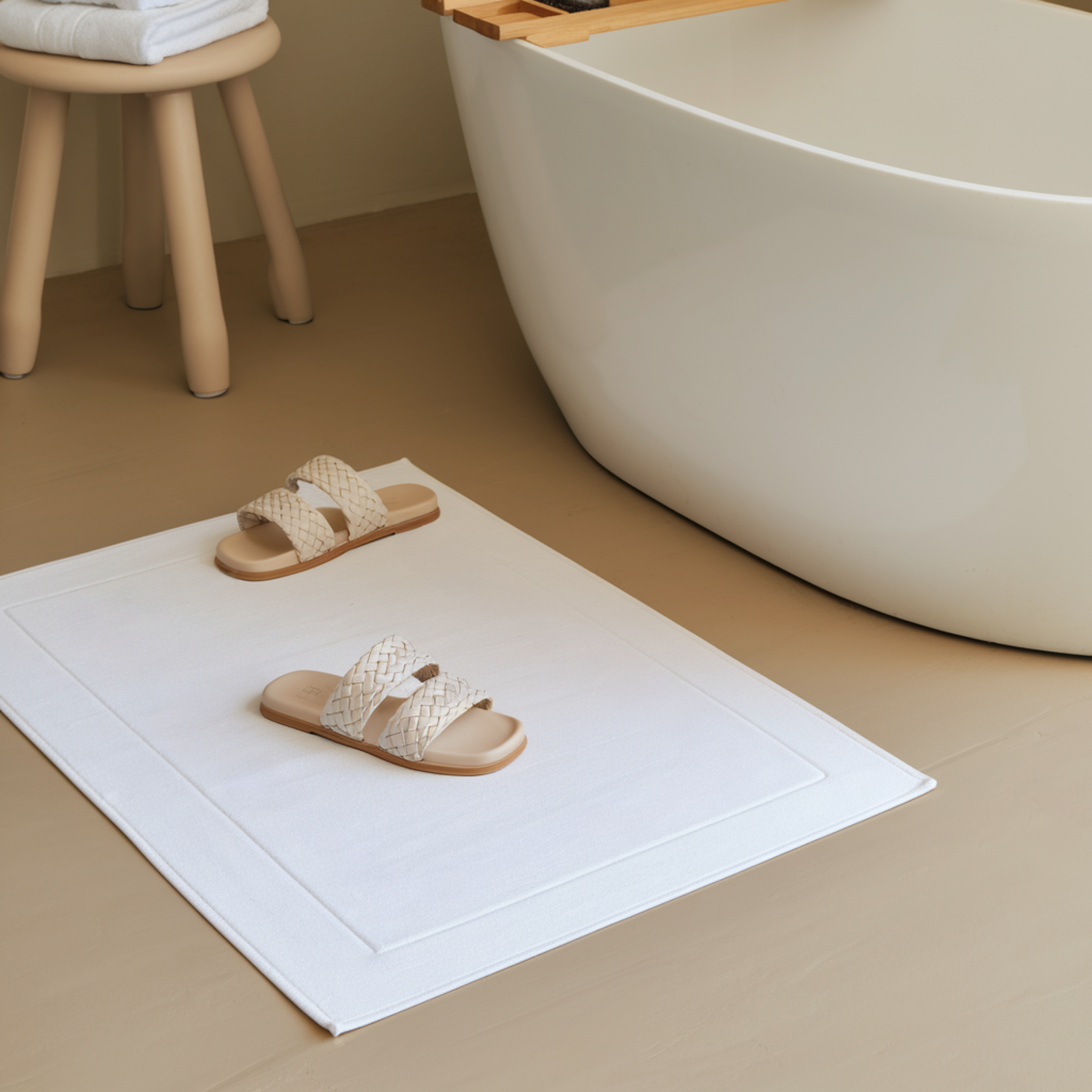 Egyptian Cotton Bath Mat (24x16in) - Softnss