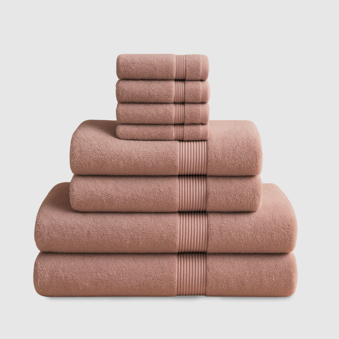 Heavyweight cotton bath bundle | 8pcs - Softnss