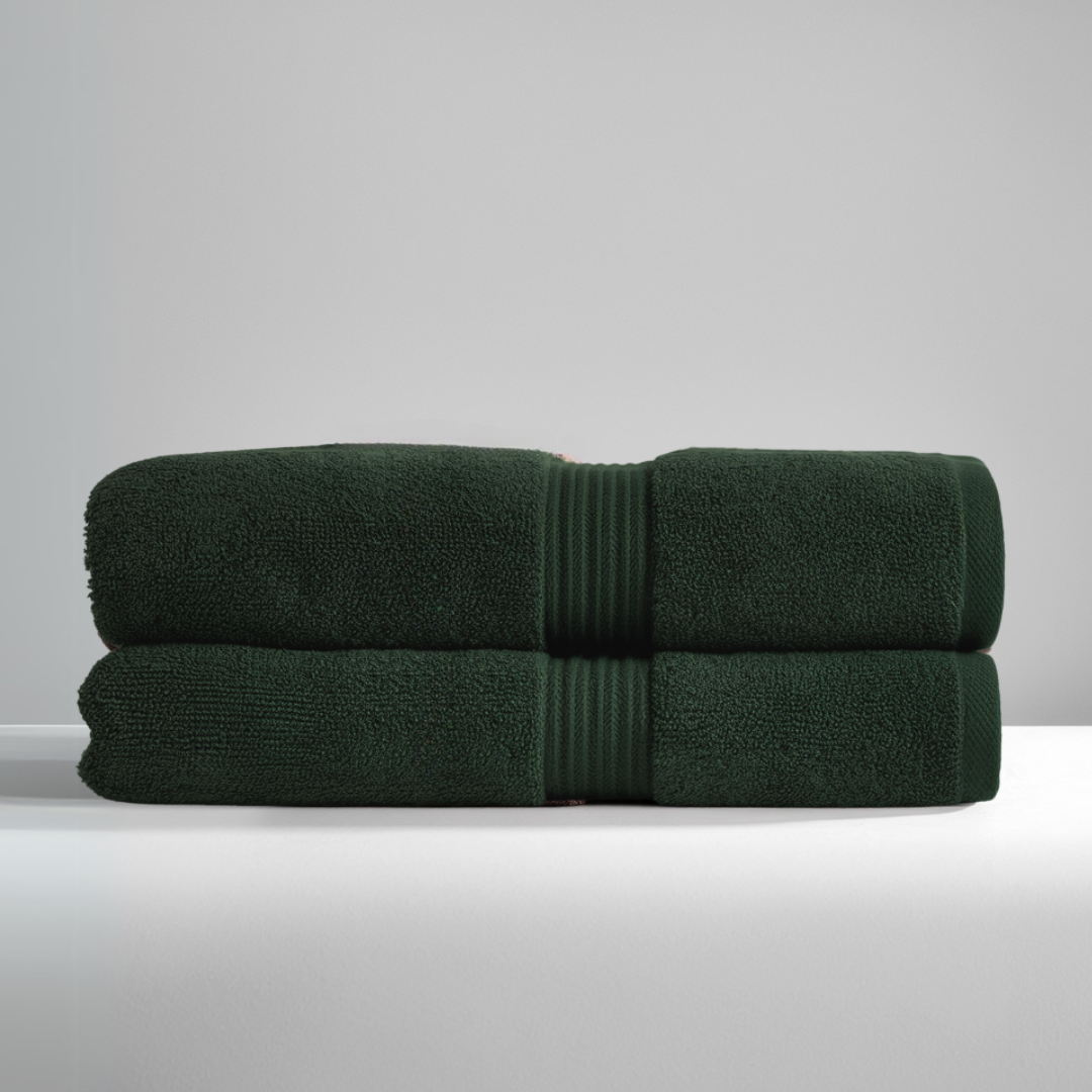 Ultrasoft Egyptian Cotton Bath Towels 2pcs (55x28in) - Softnss