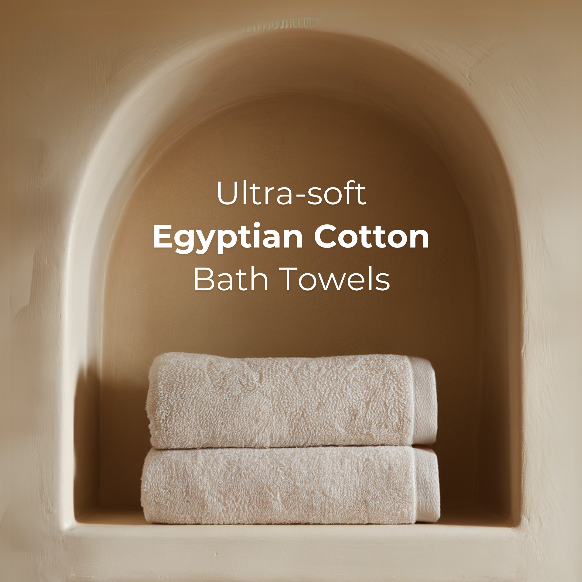 Luxury Bath Towels 2pcs (59x28in) - Softnss