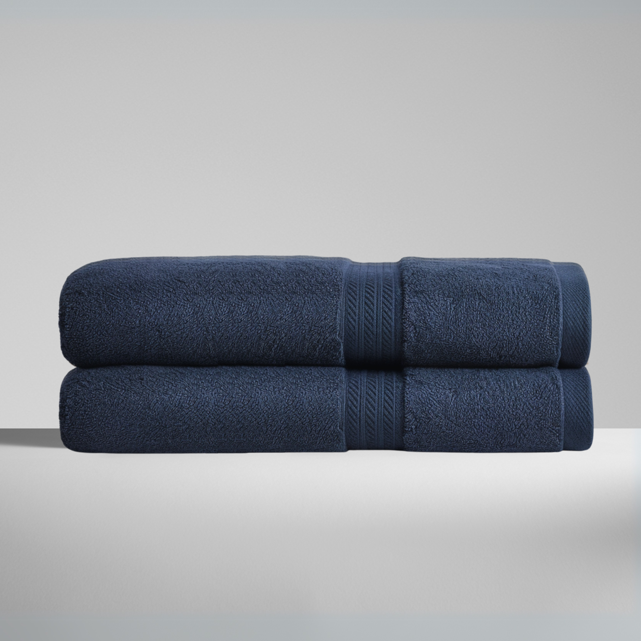 Ultrasoft Egyptian Cotton Bath Towels 2pcs (55x28in) - Softnss