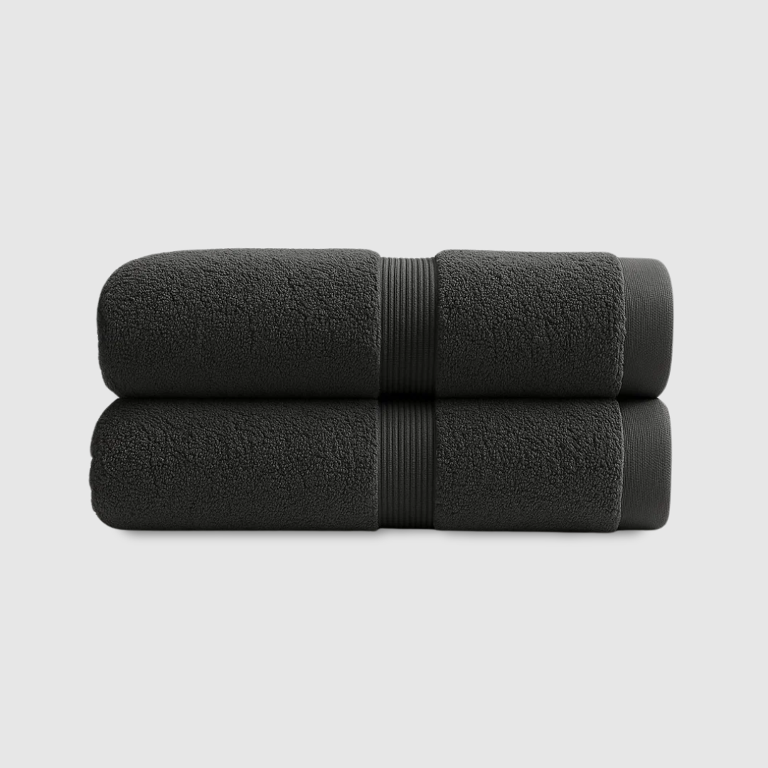 Heavyweight cotton hand towels | 2pcs (28x16in) - Softnss