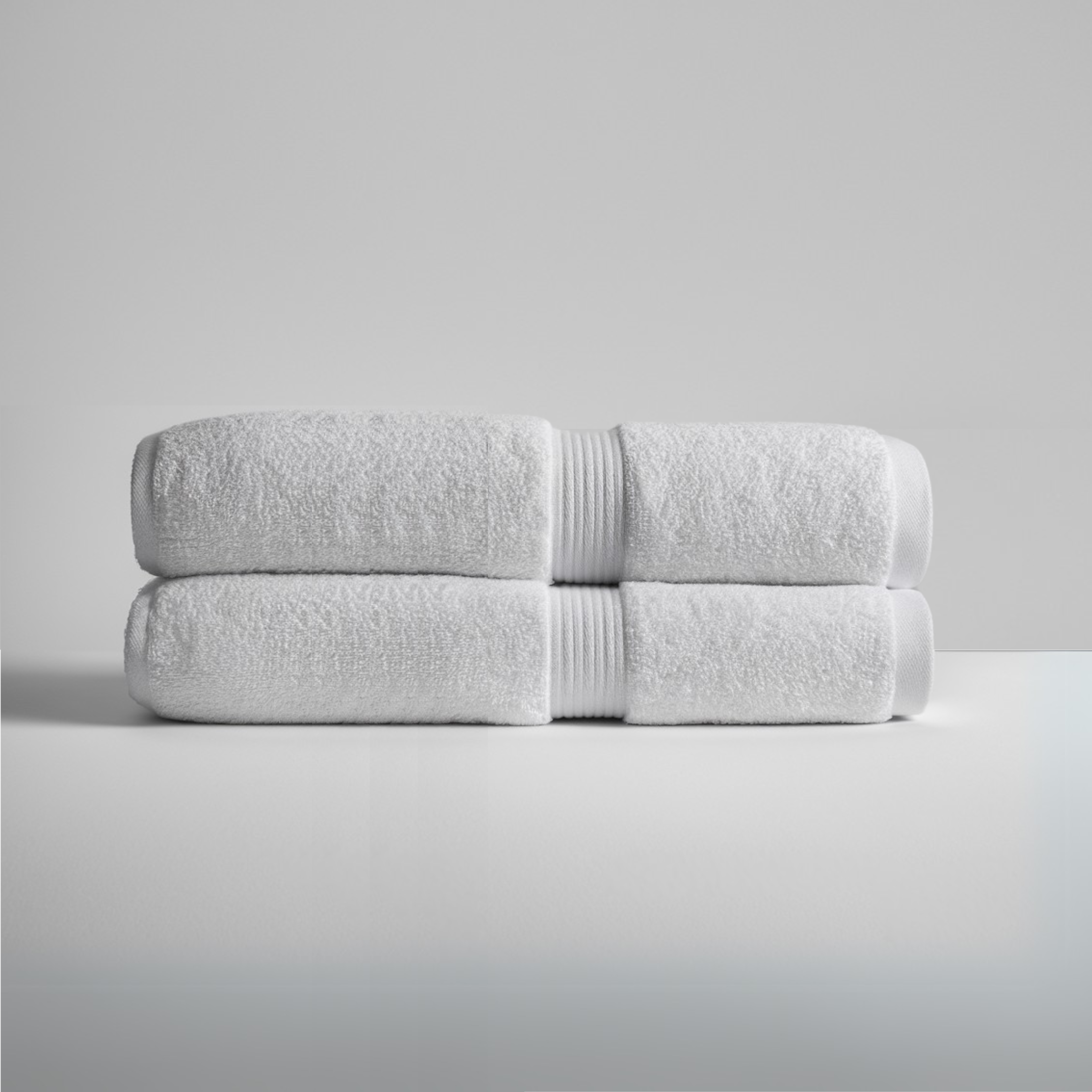 Ultrasoft Egyptian Cotton Hand Towels 2pcs (28x16in) - Softnss