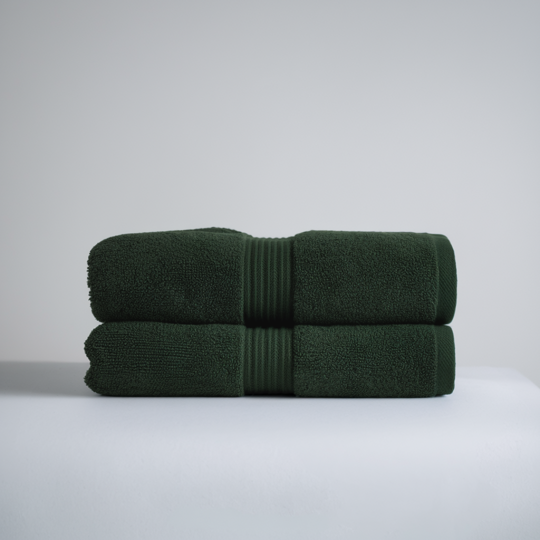 Ultrasoft Egyptian Cotton Hand Towels 2pcs (28x16in) - Softnss